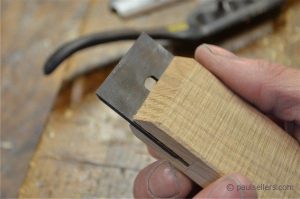 Sharpening a Spokeshave  Setting Up and Sharpening Guides