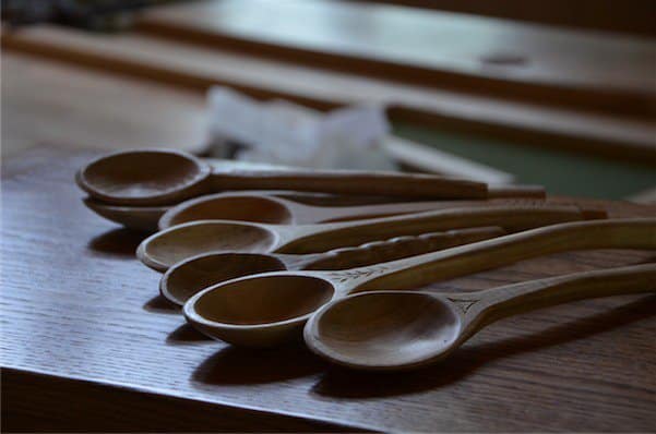 Making Wooden Spoons by Hand.