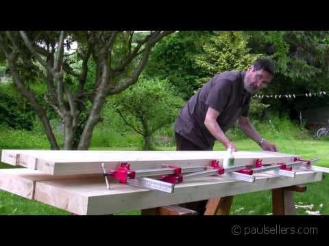 How to build a workbench (video) – Part 4 – Making the aprons and the well board