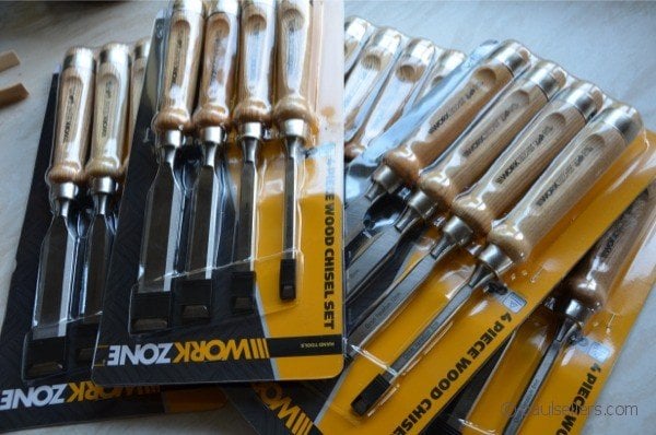 Chisels from Aldi Return 23rd January -UK Only