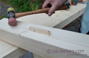 How to Build a Workbench – Leg Frame Glueing Up (part9)