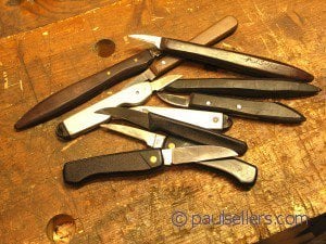 My minimalist tool list – the woodworkers knife