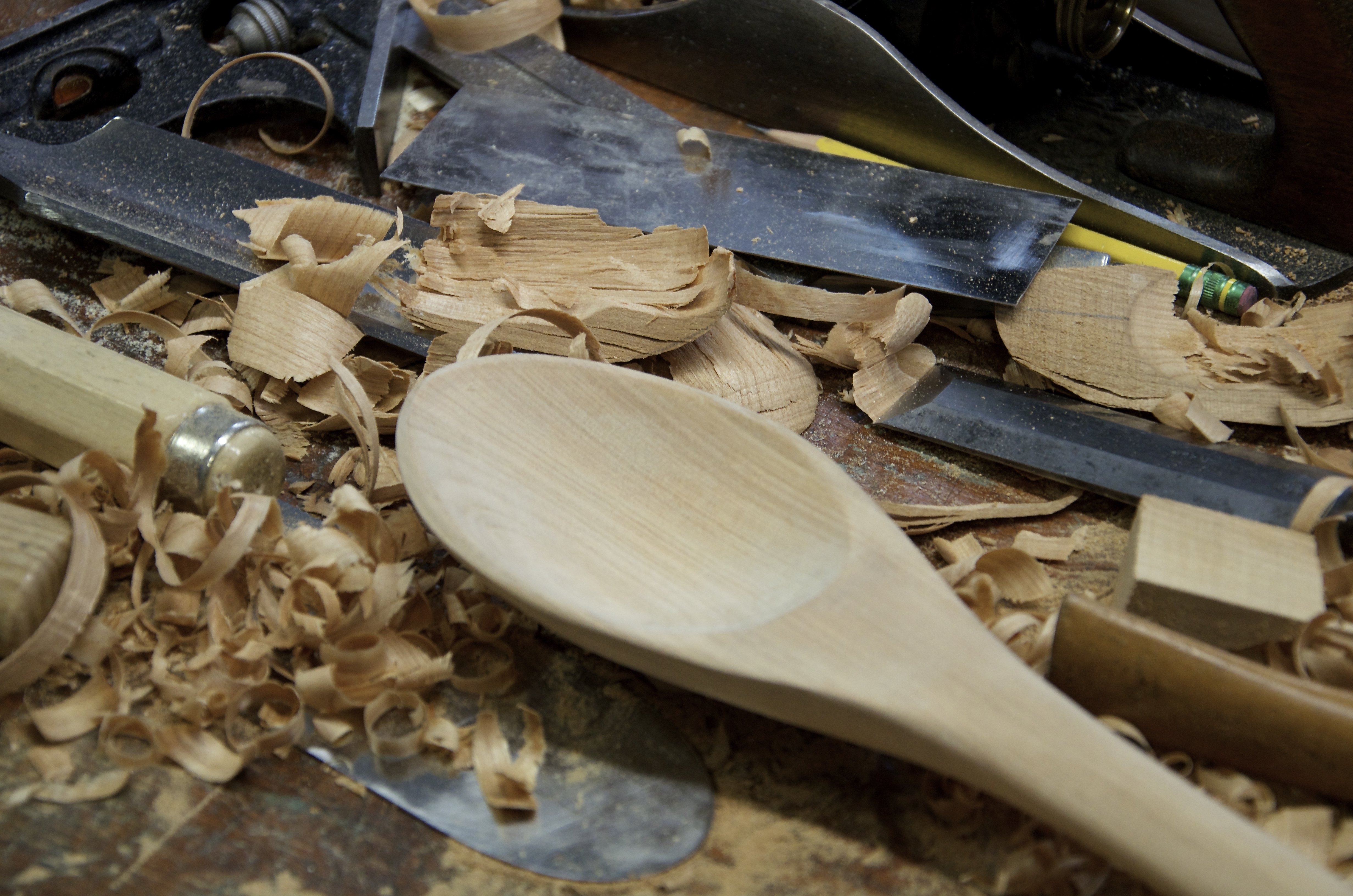 Carving tools I use for oak furniture