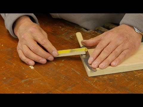 Sharpening knives on YouTube