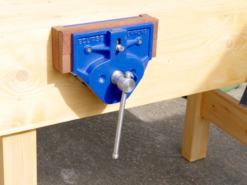 8" Woodworking Bench Vise for Wood 