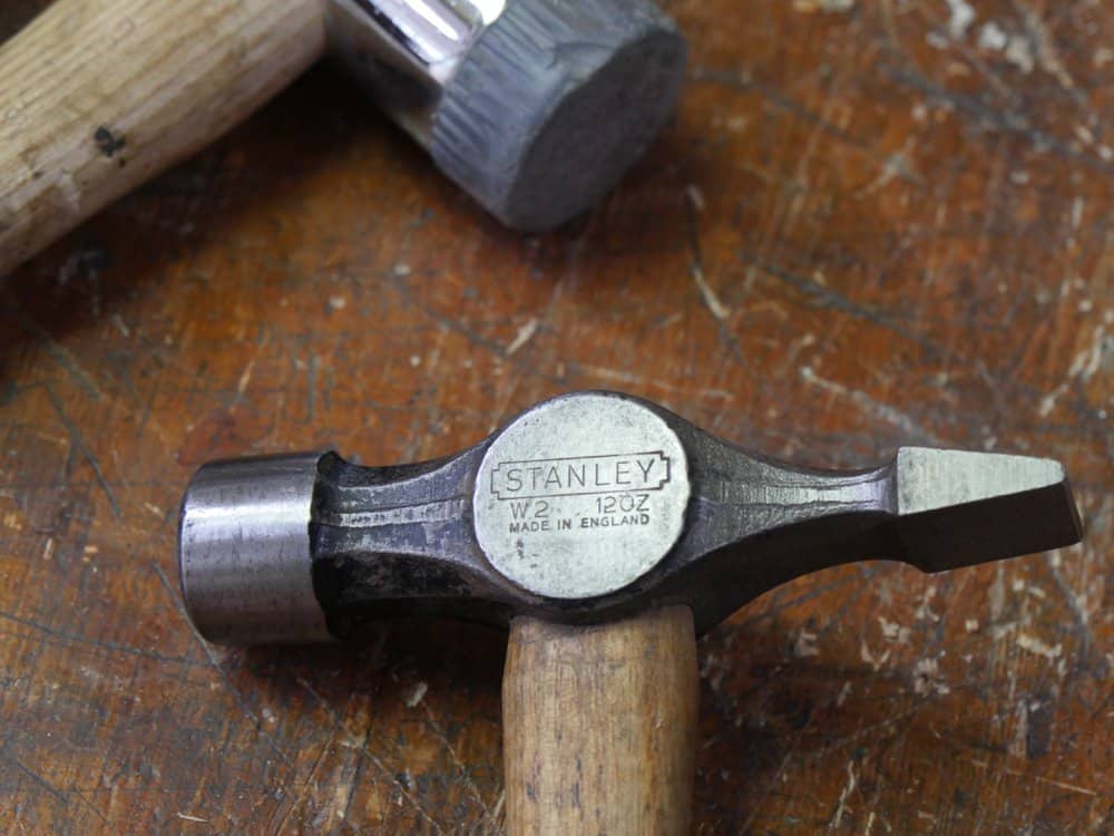 My Stanley is not fancy but it one of the best plane hammers there is. The cross peen aspect of the head is wonderful for removing wedges mercifully too as it hooks under the recess in the wedge.