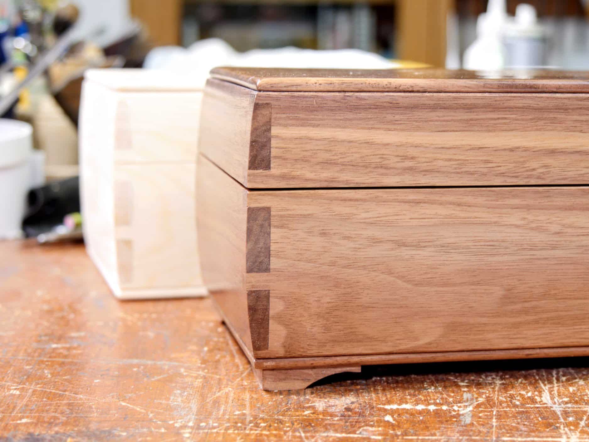 Hand Tool Tote with Hand Cut Dovetails