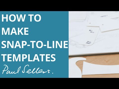 How to Make Snap-to-line Templates