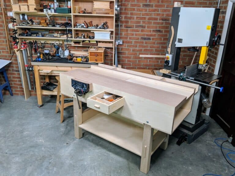 Plywood Workbench Update
