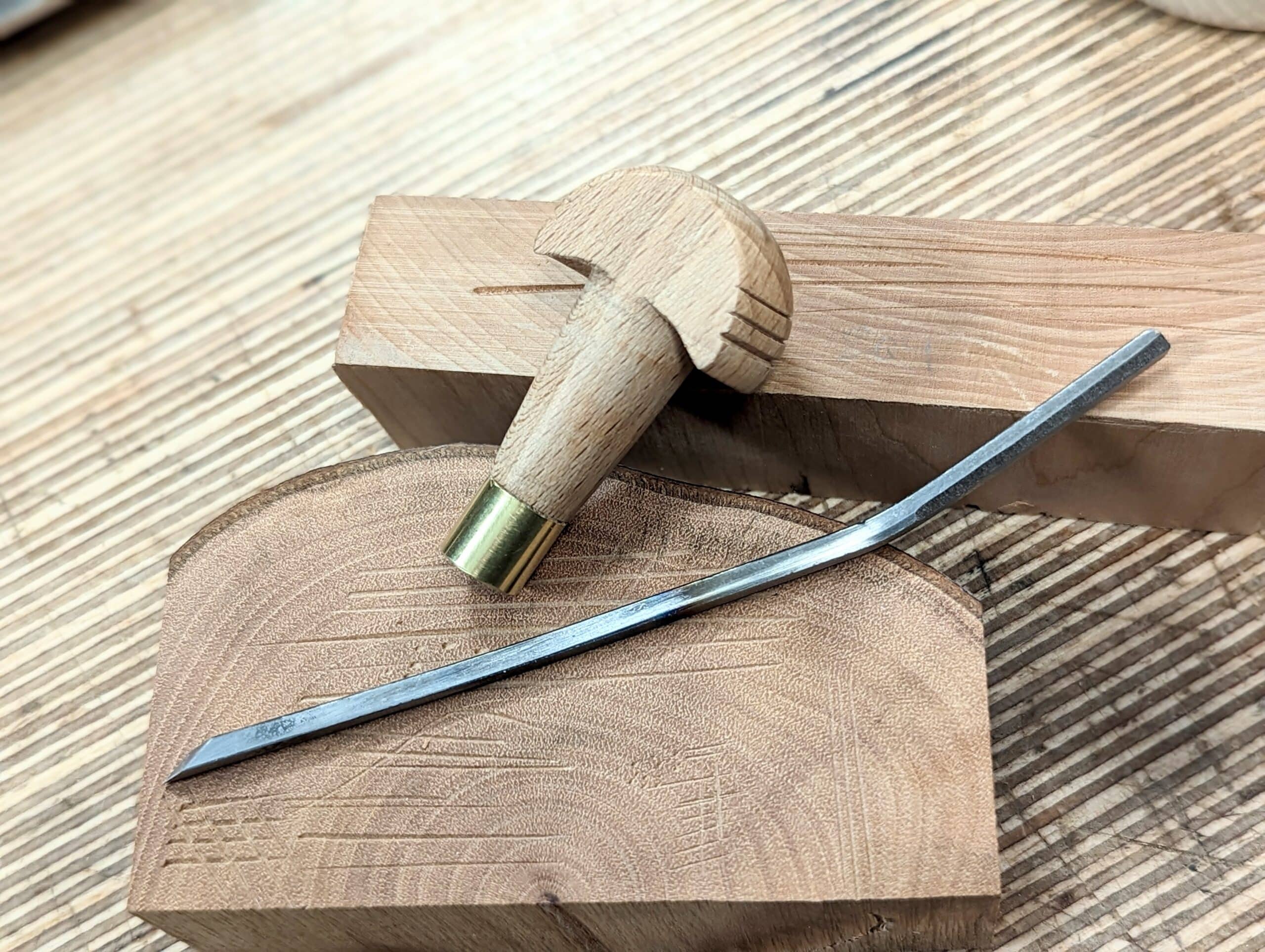 Bench Scraper (Wood) // Central Milling // Baking Tools